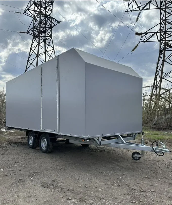 Прицеп  Газель/Платформа/Коневоз/Фургон/Автовоз/ - миниатюра 9