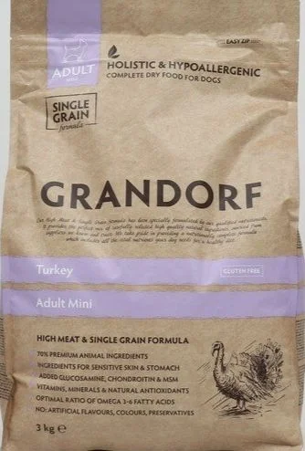 Grandorf 3 кг для собак мини пород - миниатюра 4