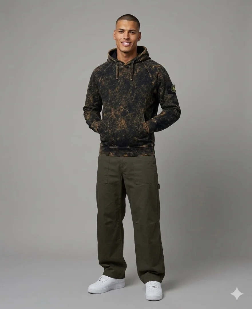Худи Stone island off dye (новые с бирками) - миниатюра 2