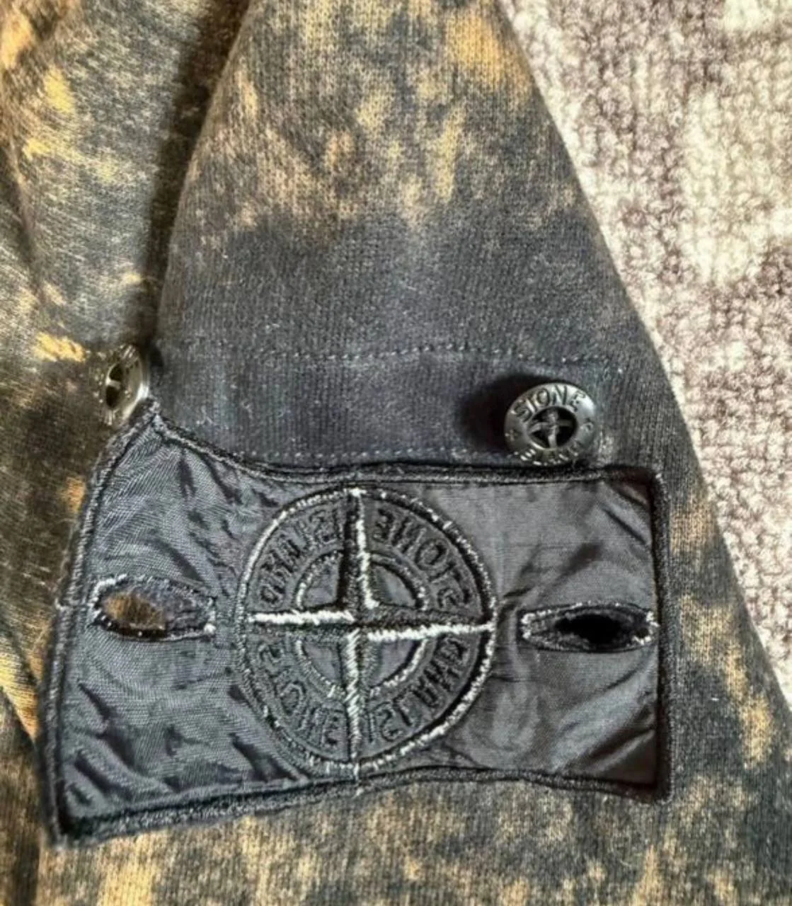 Худи Stone island off dye (новые с бирками) - миниатюра 5