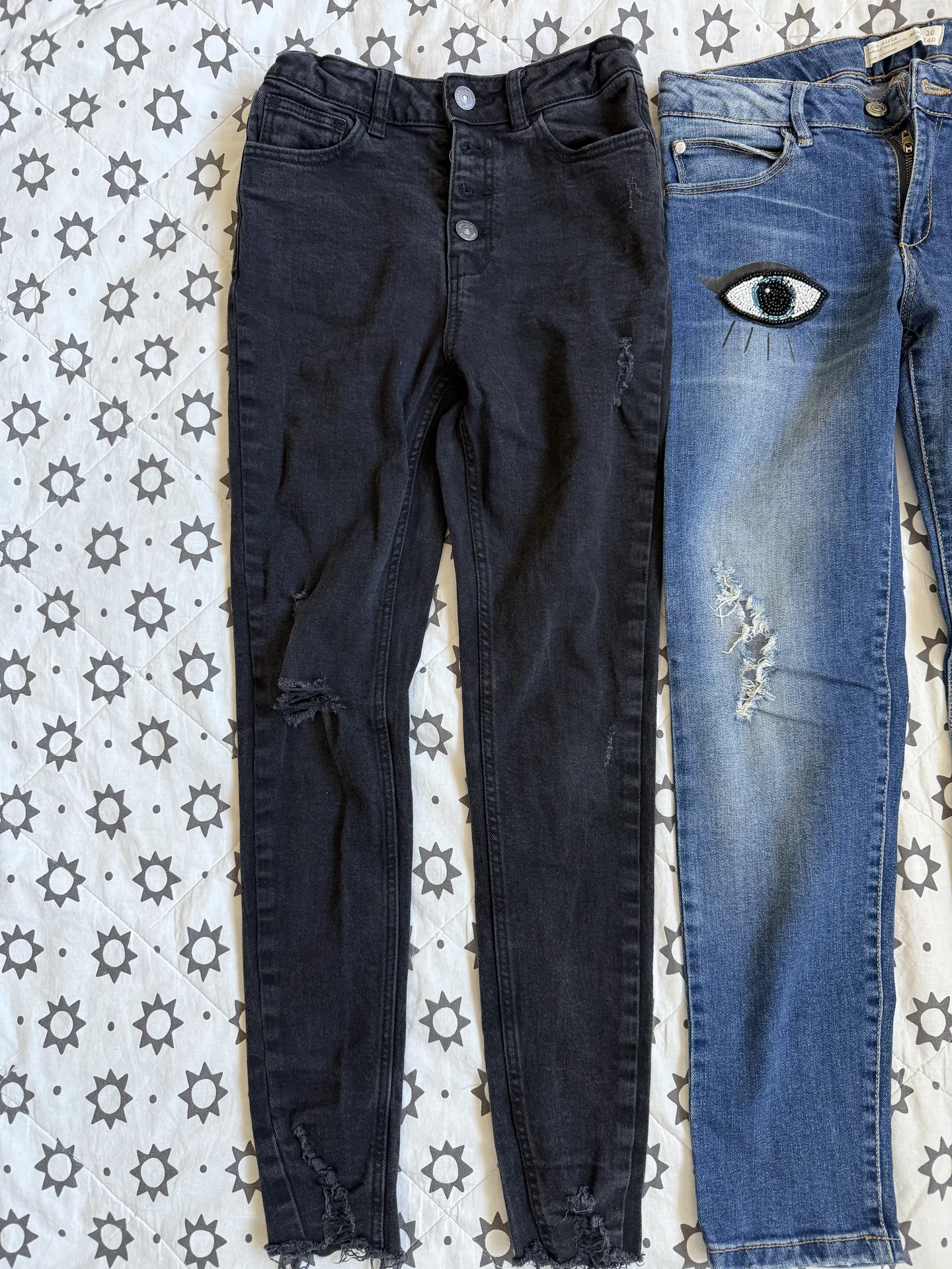 Джинсы Zara для девочки 134 140 - миниатюра 2