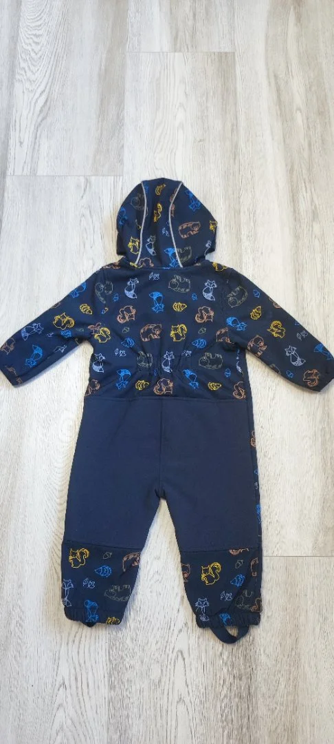Комбинезон softshell с мехом - миниатюра 2