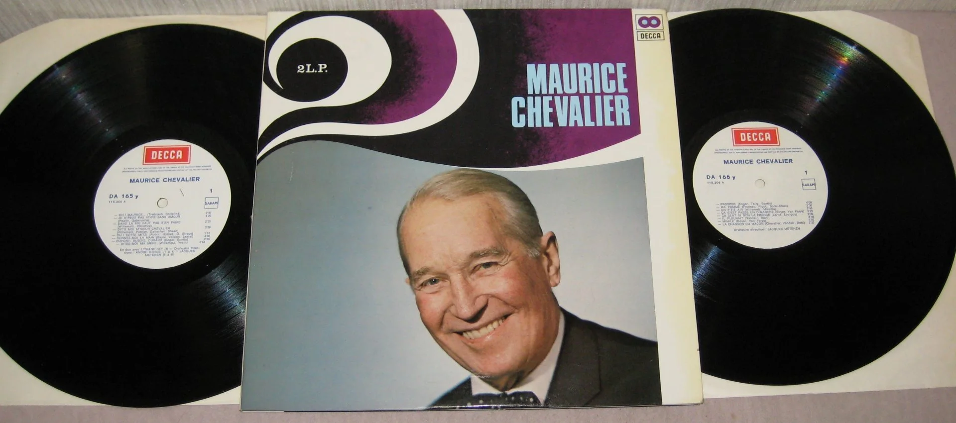 Maurice Chevalier – Maurice Chevalier (2LP, Belgium, EX/EX) - изображение 1
