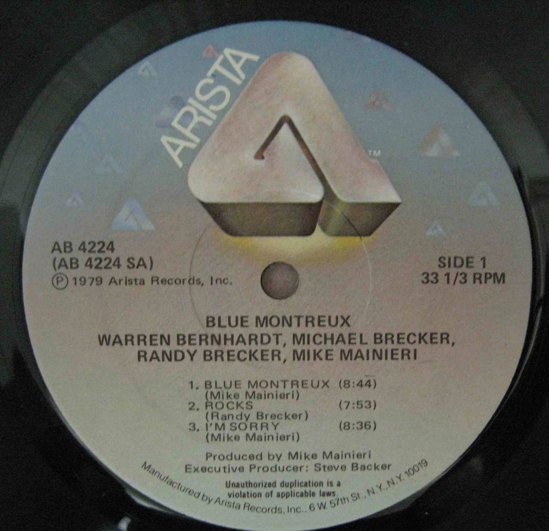Blue Montreux - Blue Montreux (LP, Jazz, 1979,US) - миниатюра 3