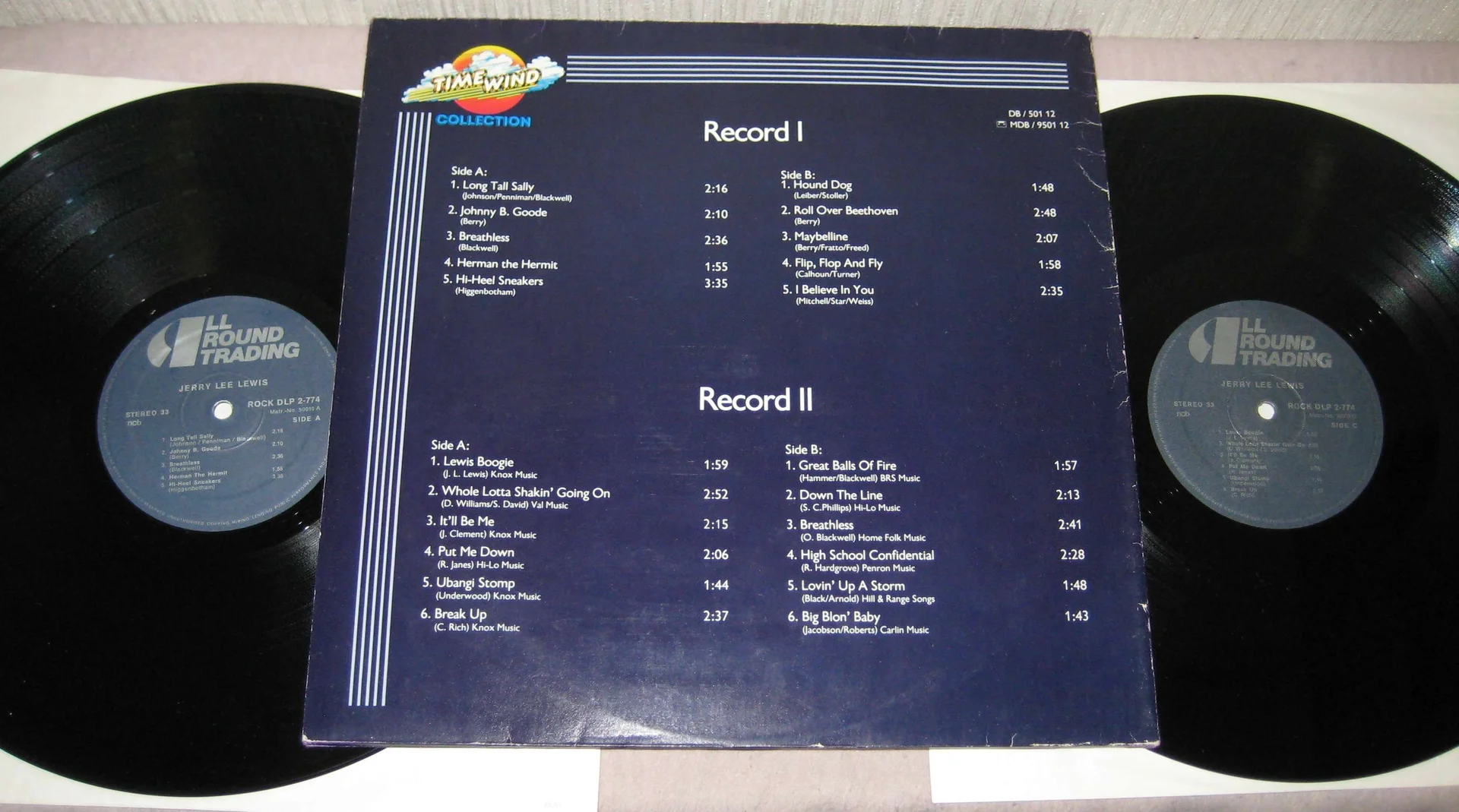 Jerry Lee Lewis - Greatest Hits (2LP, Дания, ex/vg+) - миниатюра 2