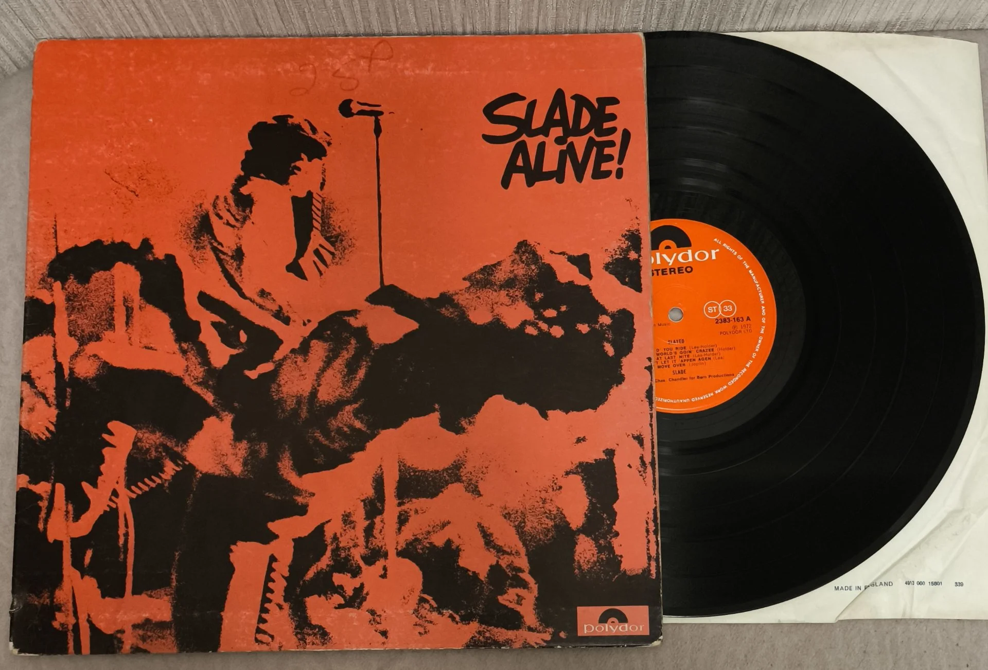 Slade - Slayed? (LP, Polydor - 2383-163, 1972, Англия) - миниатюра 3