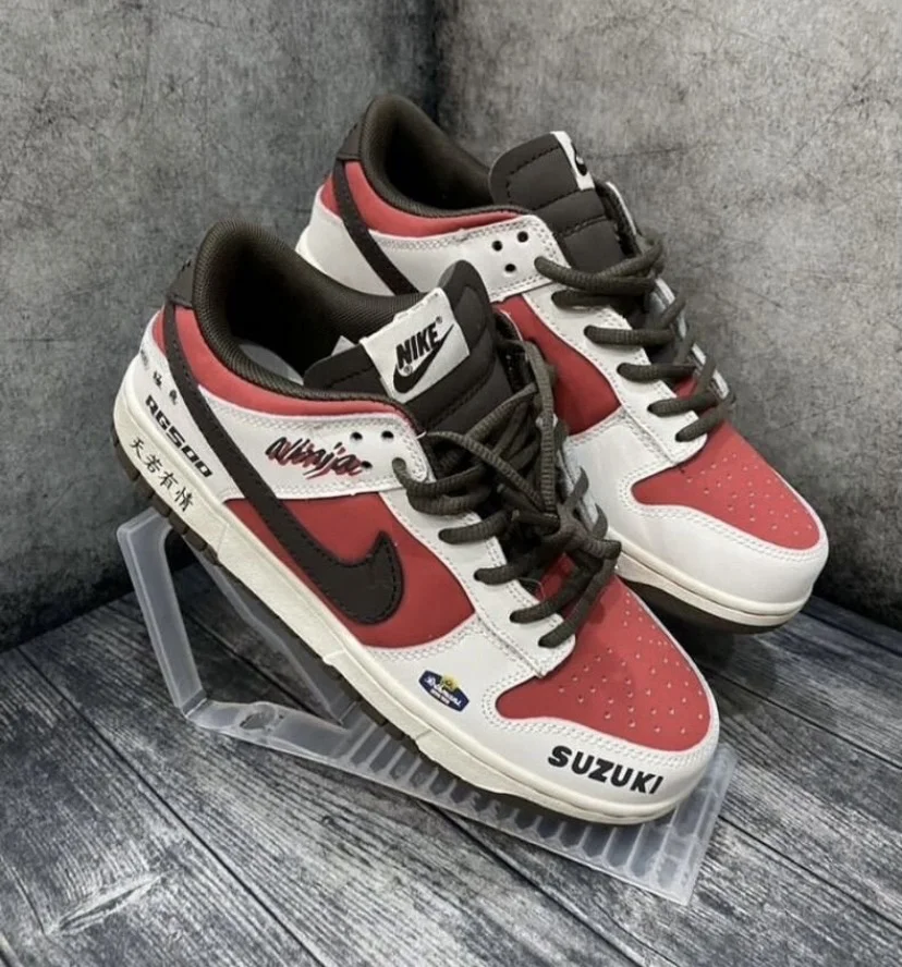 Кроссовки Nike Sb Dunk low suzuki rg500 ninja - миниатюра 10