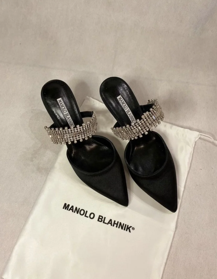 Туфли manolo blahnik, размер 37 - миниатюра 3