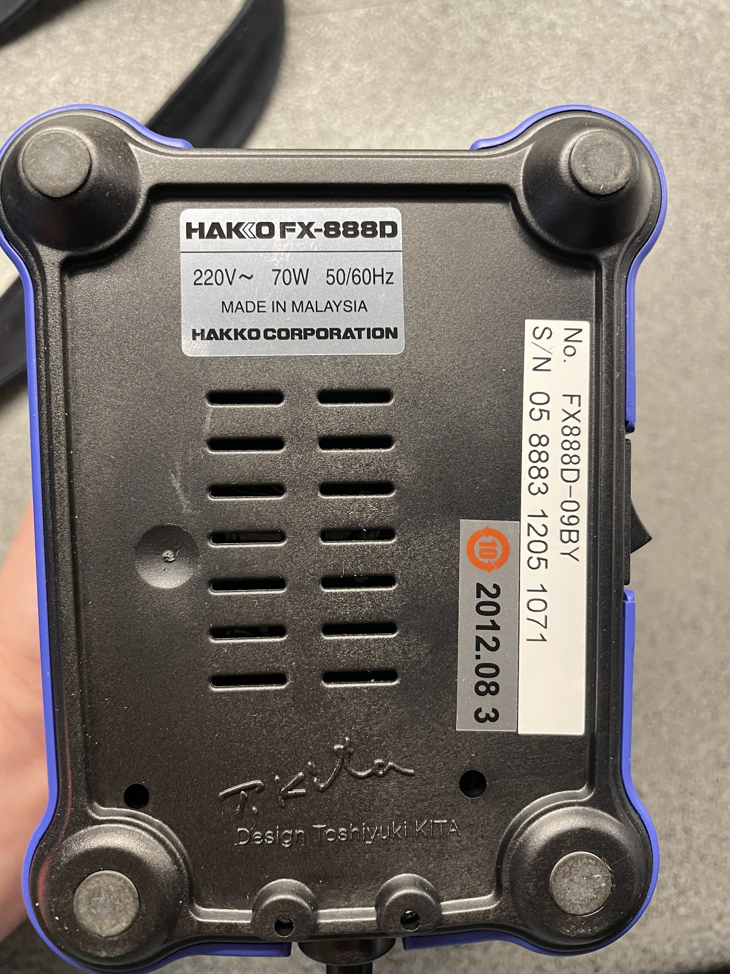 Паяльная станция Hakko FX-888d - миниатюра 9