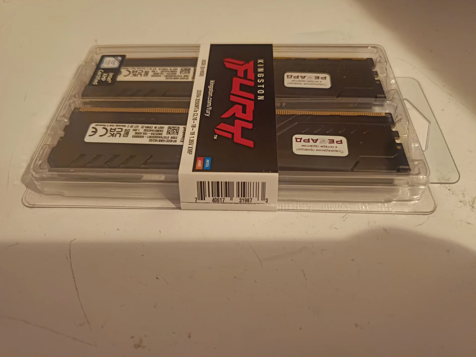 Оперативная память DDR4 2x16GB - миниатюра 2