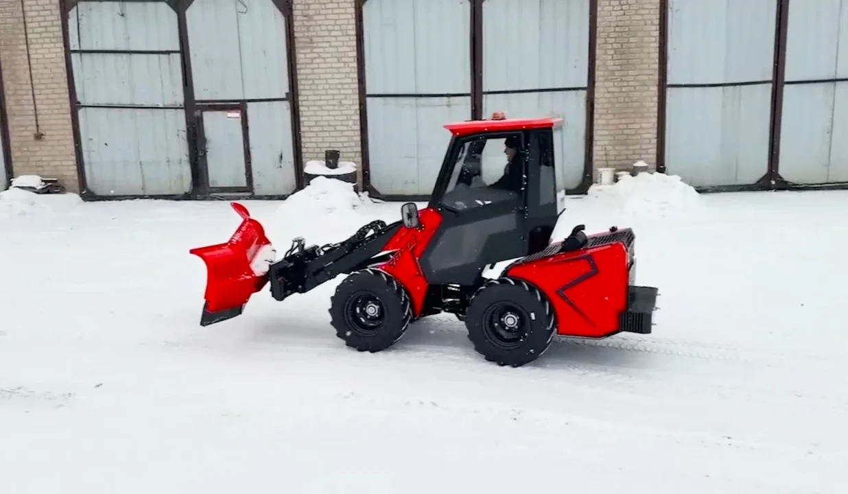 Мини-погрузчик RED в аренду - миниатюра 4
