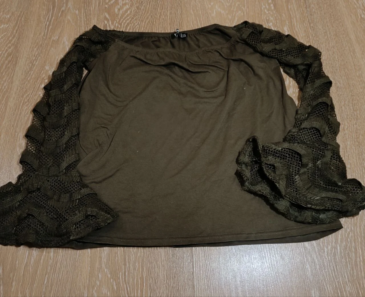 Женская кофточка yoins с интересными рукавами 46 - миниатюра 2
