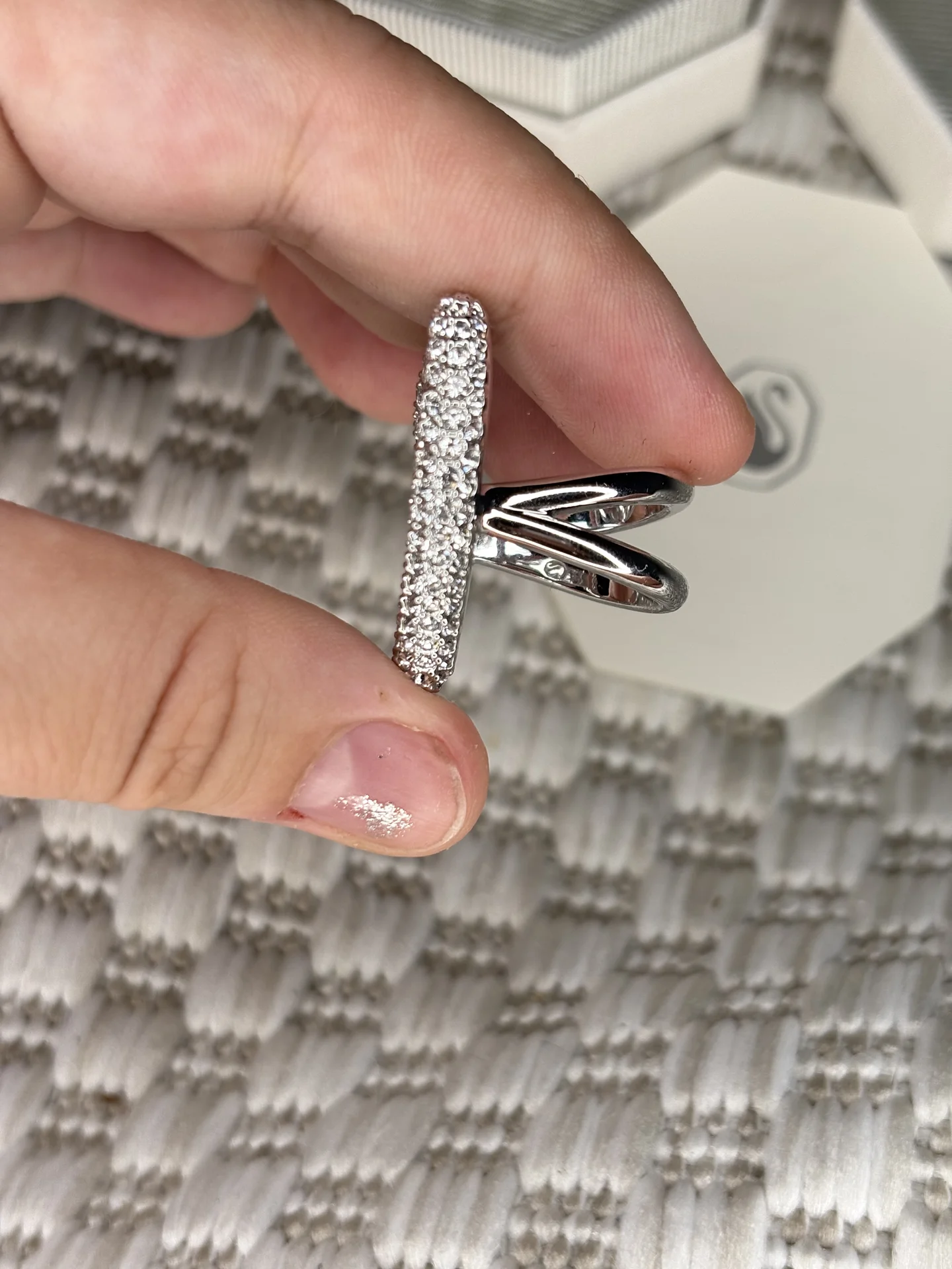 Новое кольцо Swarovski, размер 16(50) - миниатюра 2