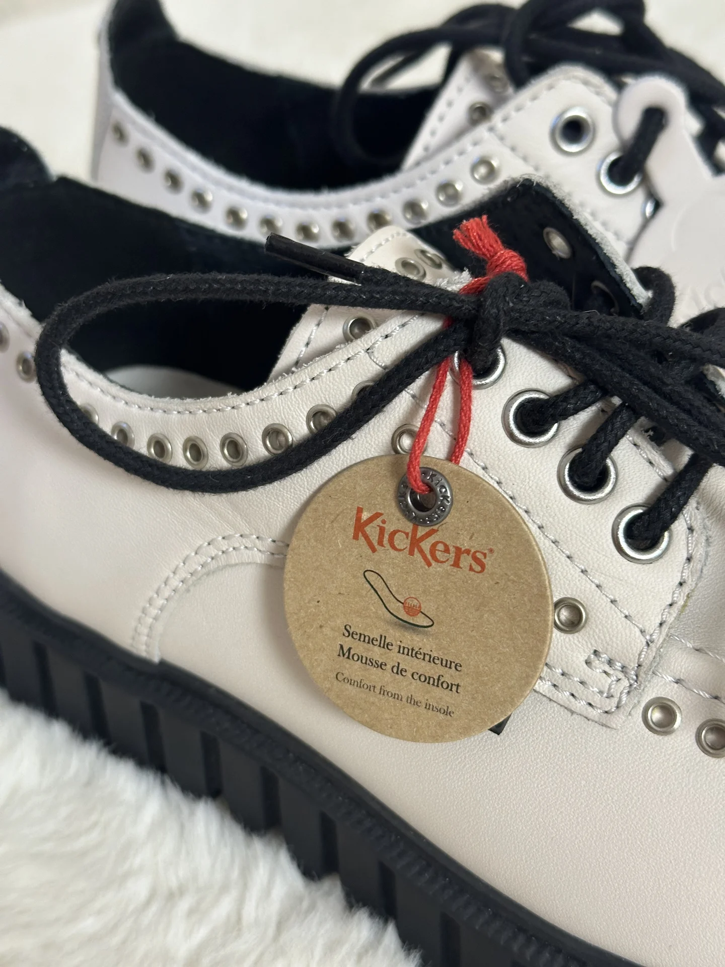 Натуральная кожа Kickers полуботинки 37 размер - миниатюра 7