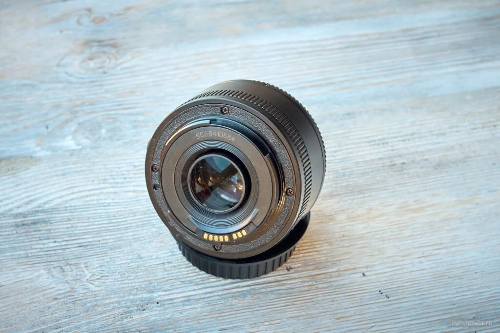 Объектив yongnuo 50mm canon 1.8 - миниатюра 4