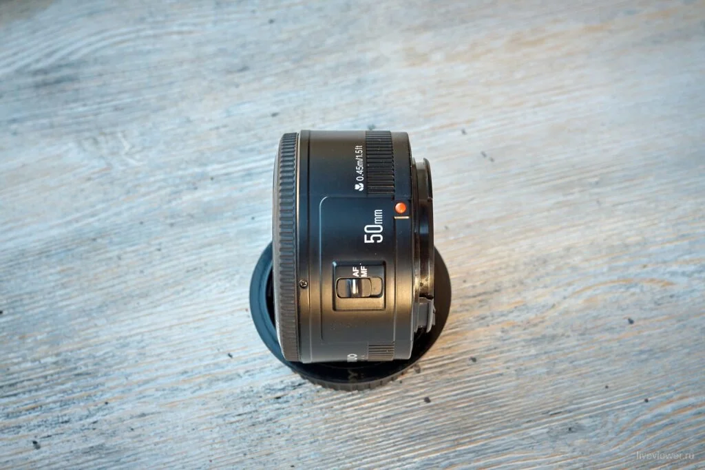 Объектив yongnuo 50mm canon 1.8 - миниатюра 5