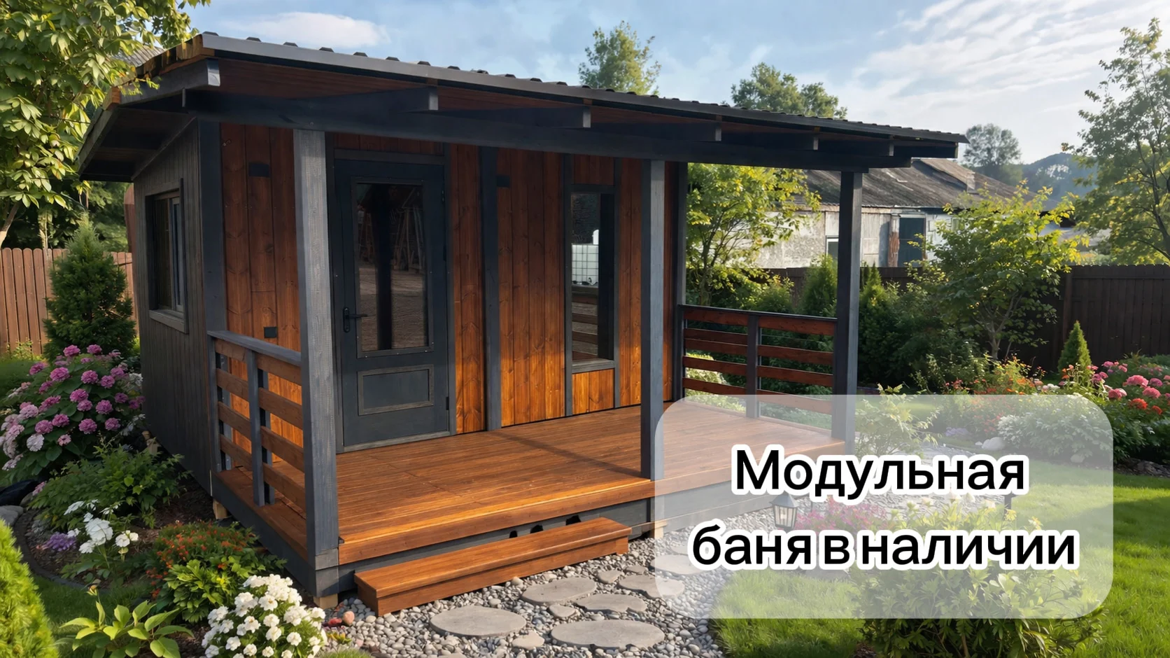Модульная баня в наличии - изображение 1