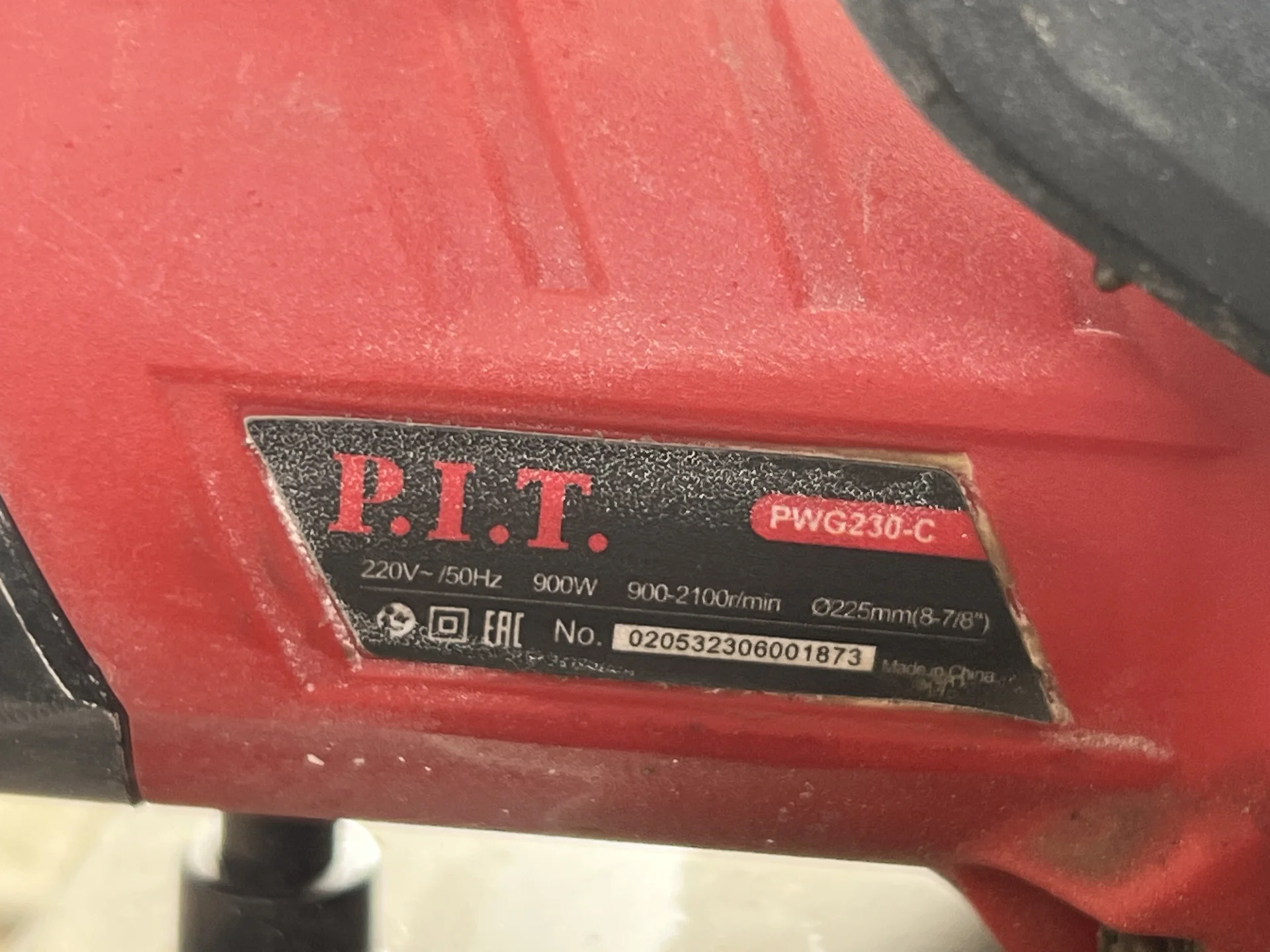 Машина шлифовальная для стен и потолков PIT PWG230 - миниатюра 6