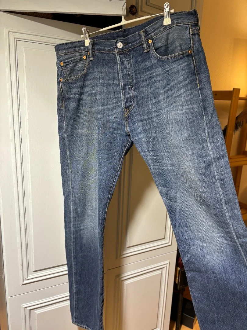 Мужские джинсы Levi’s 501 оригинал (L) - миниатюра 4
