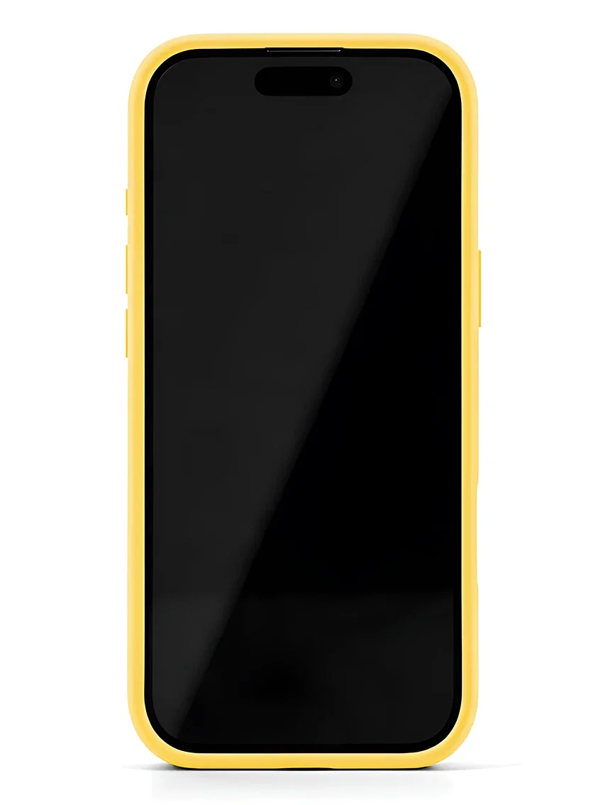 Чехол силиконовый для iPhone 17 Pro Max жёлтый цвет - миниатюра 3
