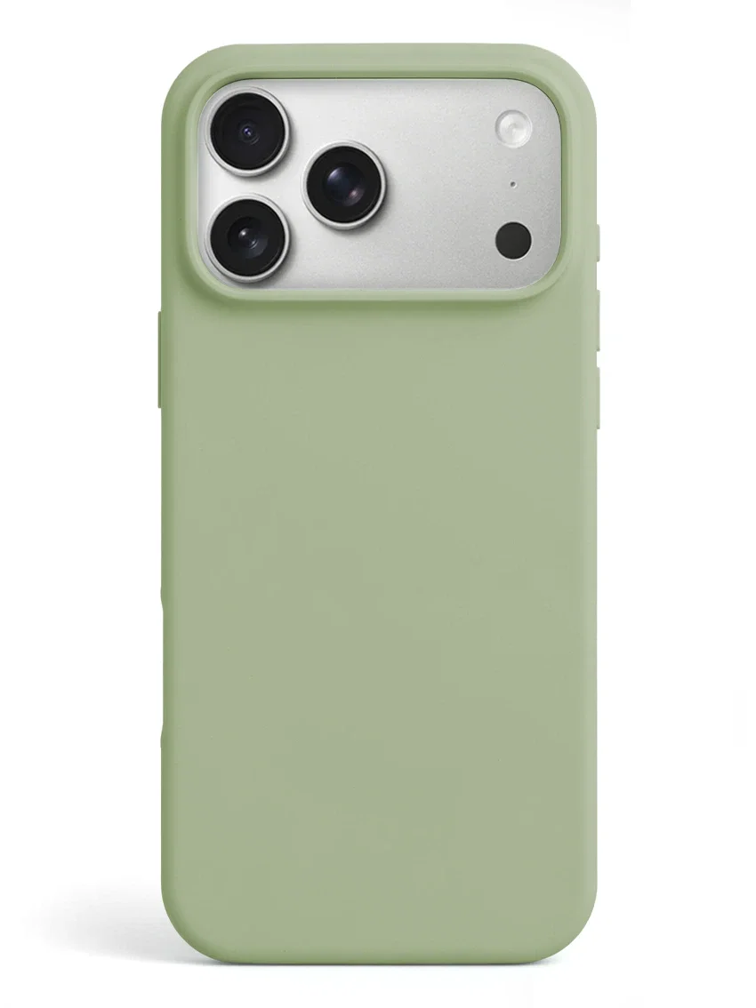 Чехол силиконовый для iPhone 17 Pro Max галечный цвет - миниатюра 2