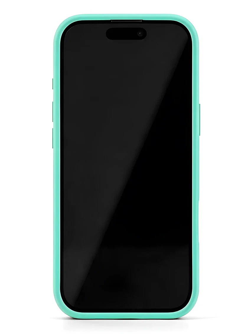 Чехол силиконовый для iPhone 17 Pro Max цвет аквамарин - миниатюра 3