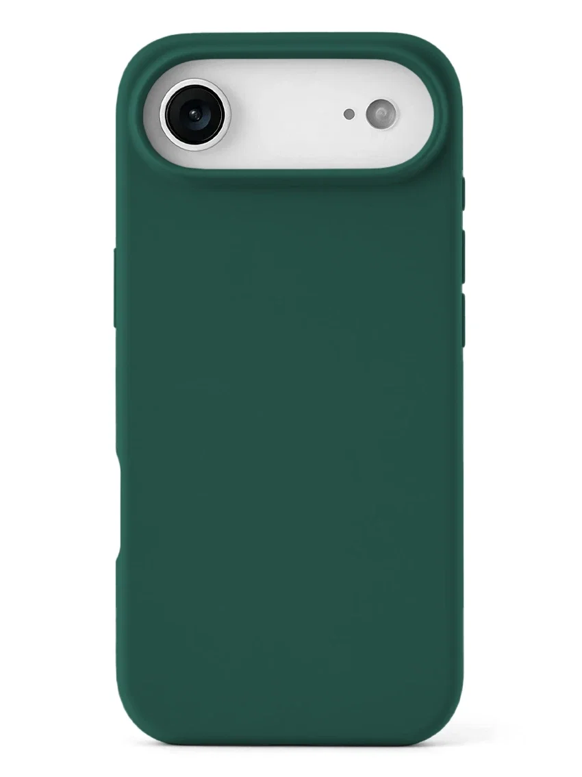 Чехол силиконовый для iPhone 17 Air зелёный цвет - миниатюра 2