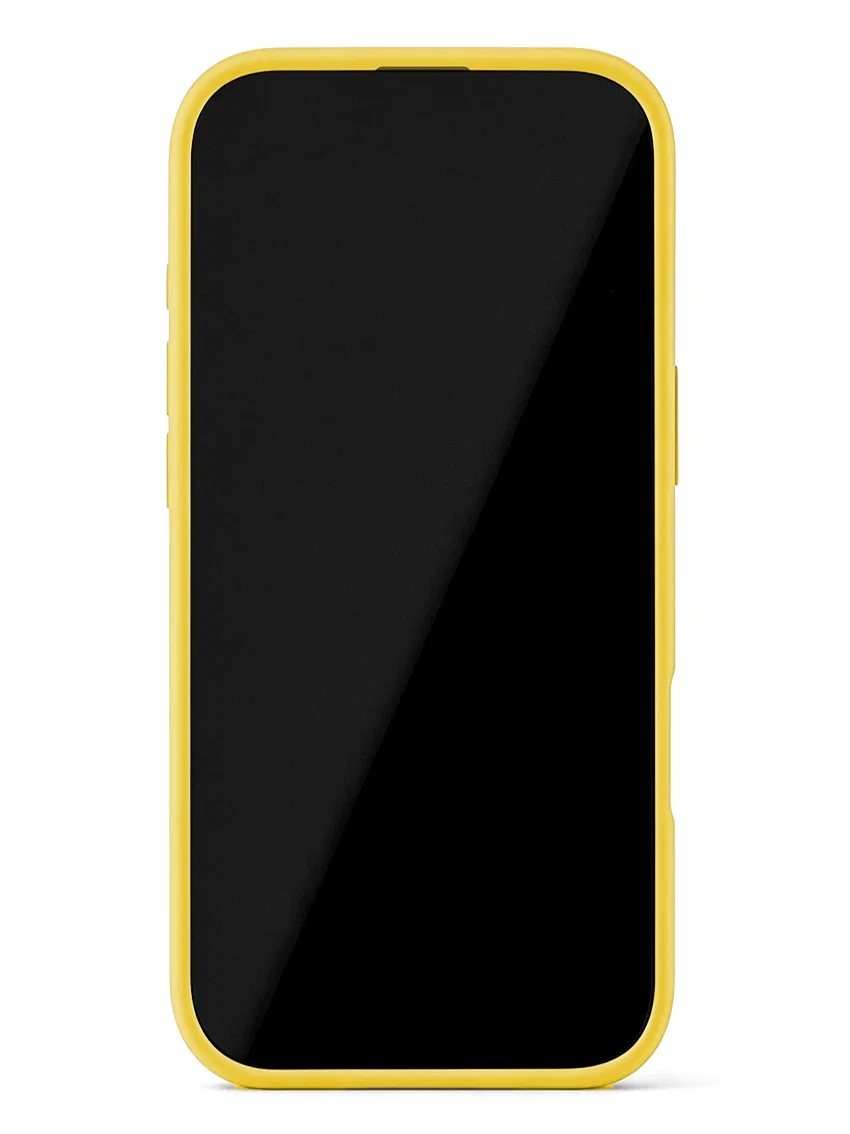 Чехол силиконовый для iPhone 17 Air жёлтый цвет - миниатюра 3