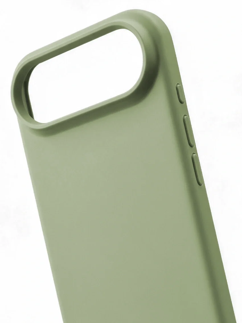 Чехол силиконовый для iPhone 17 Air галечный цвет - миниатюра 4