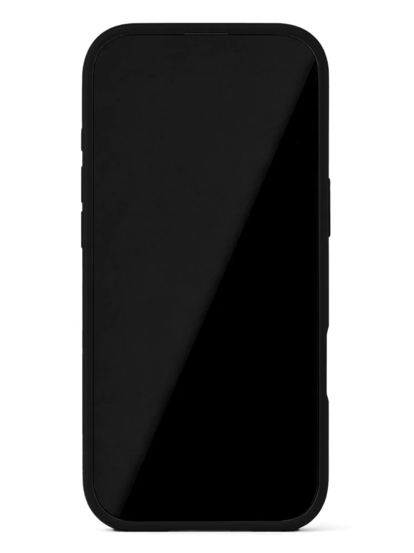 Чехол силиконовый для iPhone 17 Air чёрный цвет - миниатюра 3