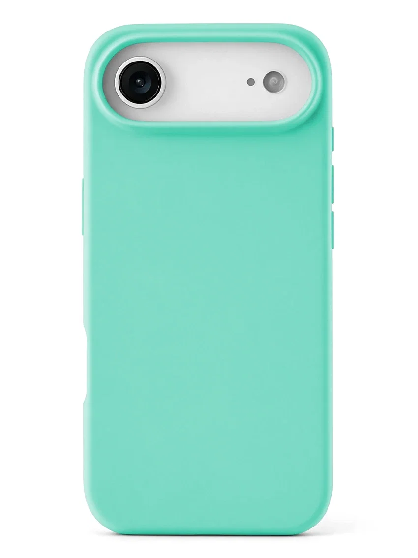 Чехол силиконовый для iPhone 17 Air цвет аквамарин - миниатюра 2