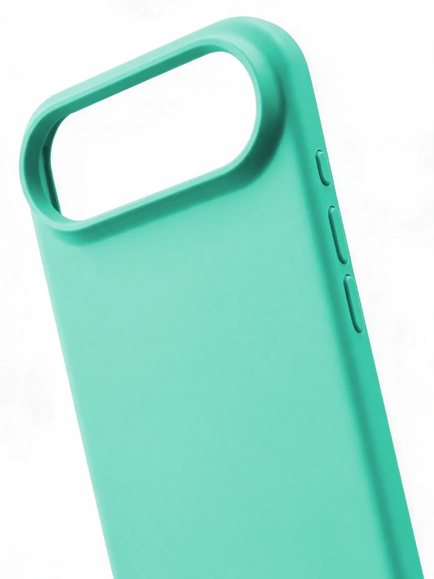 Чехол силиконовый для iPhone 17 Air цвет аквамарин - миниатюра 4