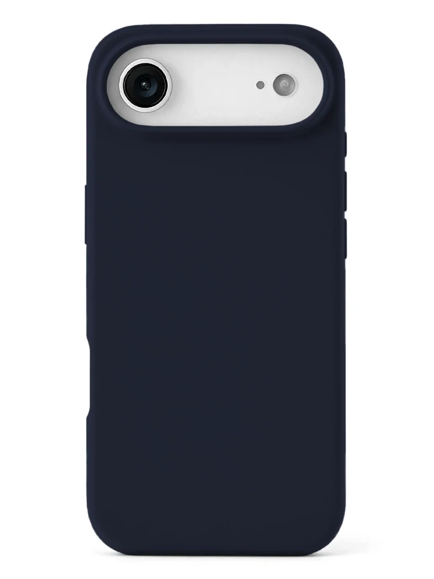 Чехол силиконовый для iPhone 17 Air синий цвет - миниатюра 2