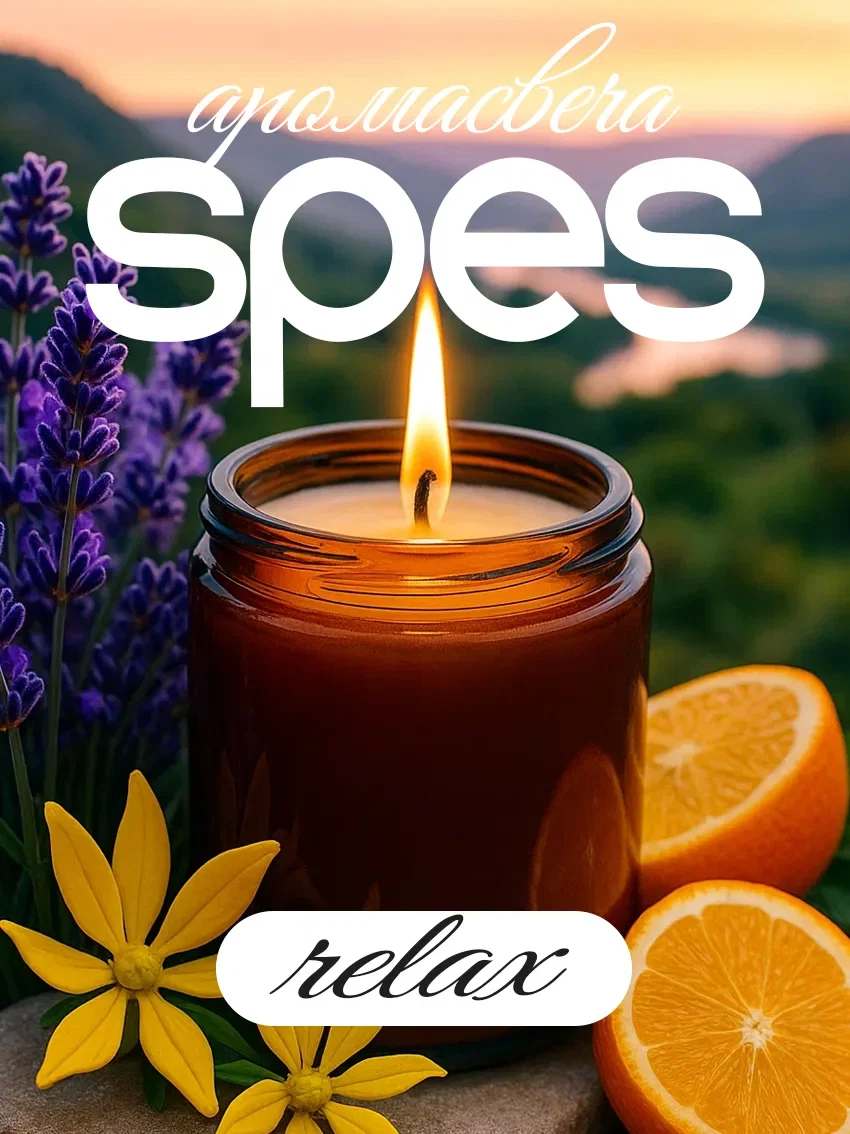 Свеча ароматическая «Spes» коллекция Relax - изображение 1