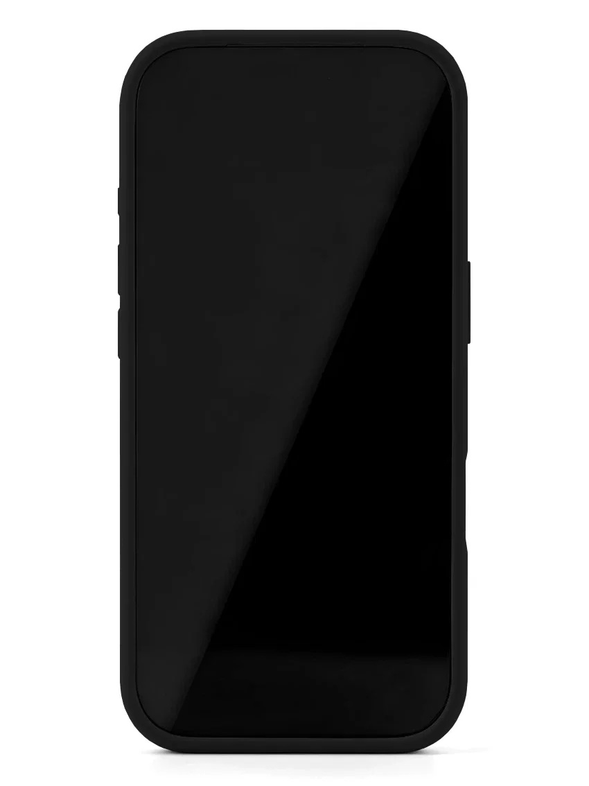 Чехол силиконовый для iPhone 17 Pro чёрный цвет - миниатюра 3