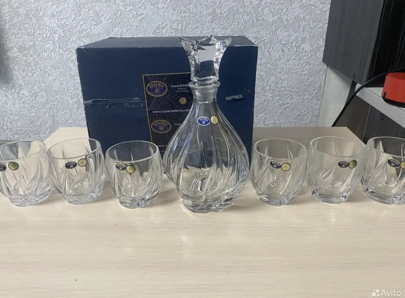 Продам набор Bohemia хрусталь чешский - изображение 1