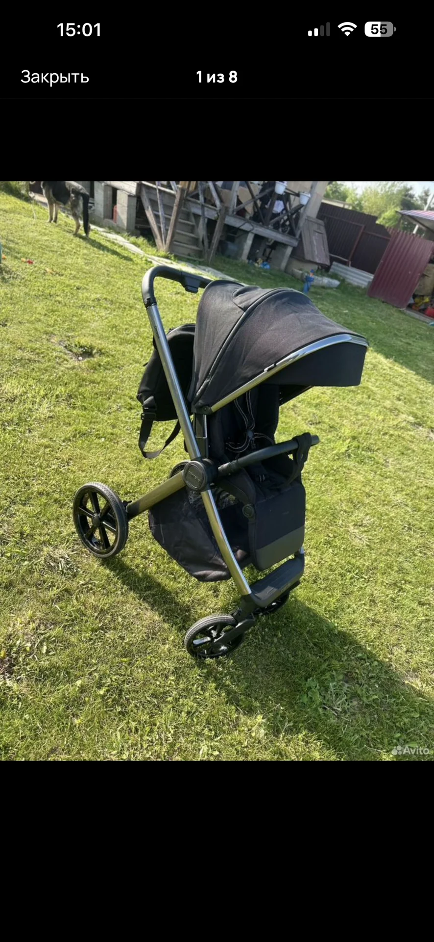 Коляска carrello omega 2 в 1