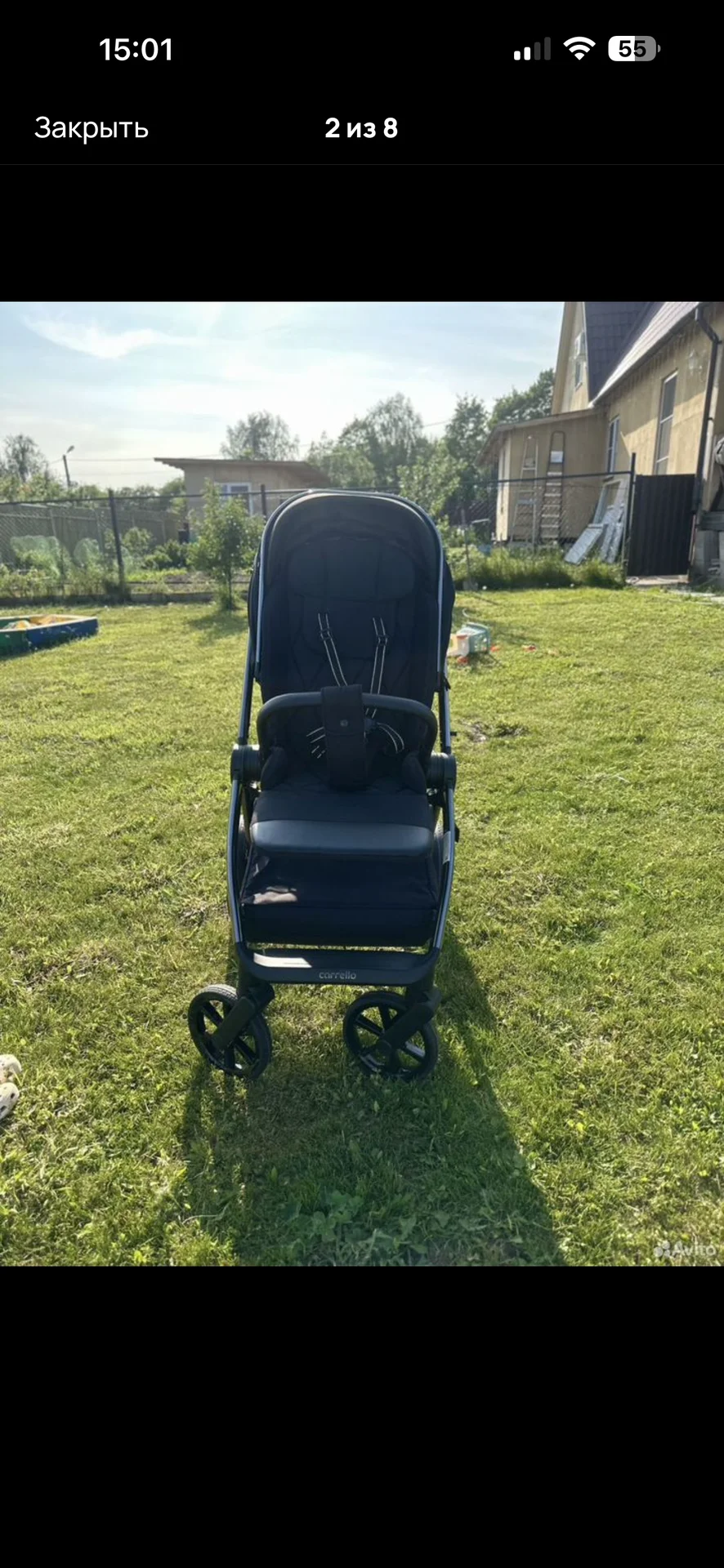 Коляска carrello omega 2 в 1 - миниатюра 2