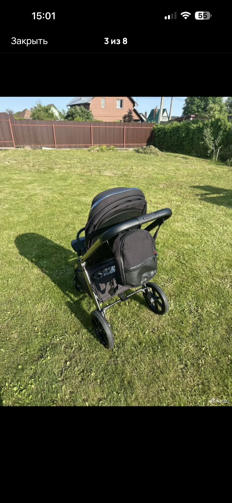 Коляска carrello omega 2 в 1 - миниатюра 3