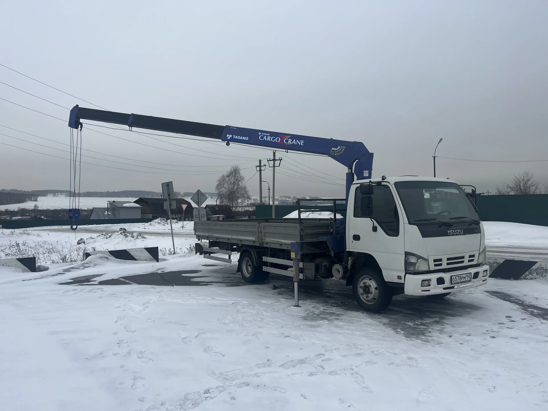Услуги КМУ, варовайки , кран 3т 8м, борт 5т 5,2м - миниатюра 2