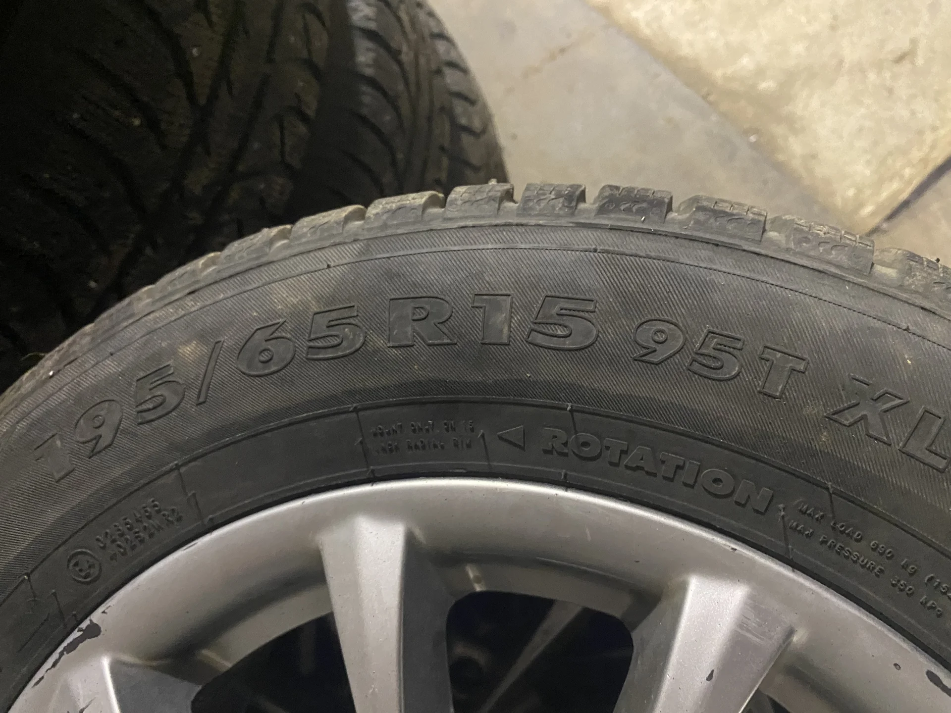 Nokian nordman 7 195/55/15 - миниатюра 2