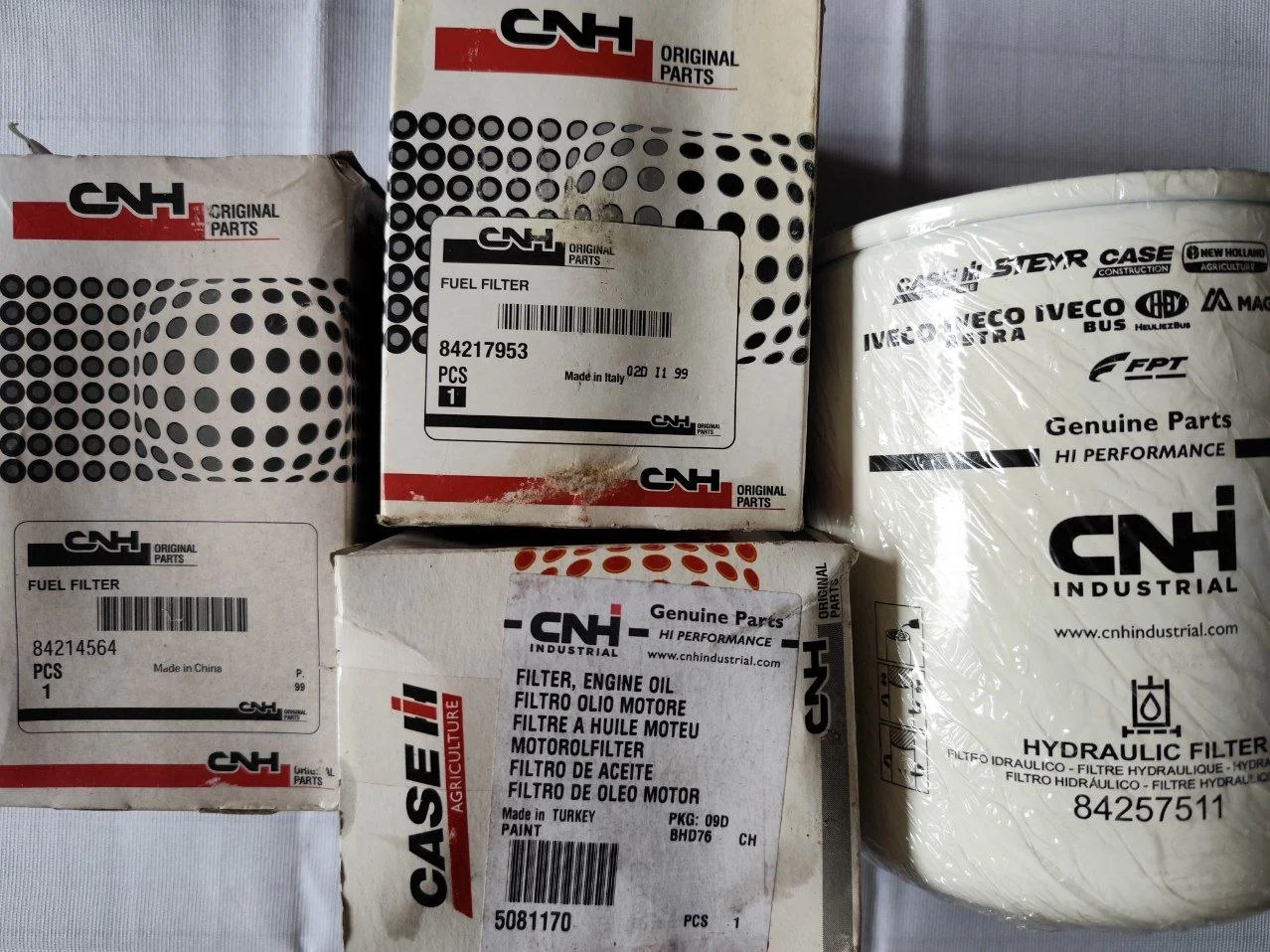 Комплект фильтров CNH для ТО на JX110 , TD 5.110