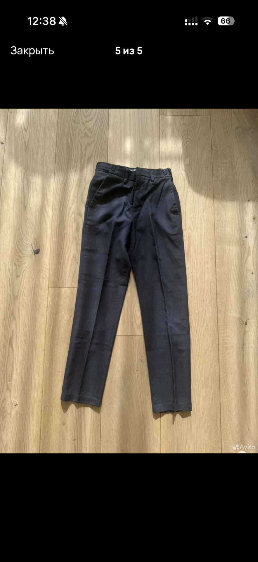 Брюки школьные Noble people 122-128 slim - миниатюра 5