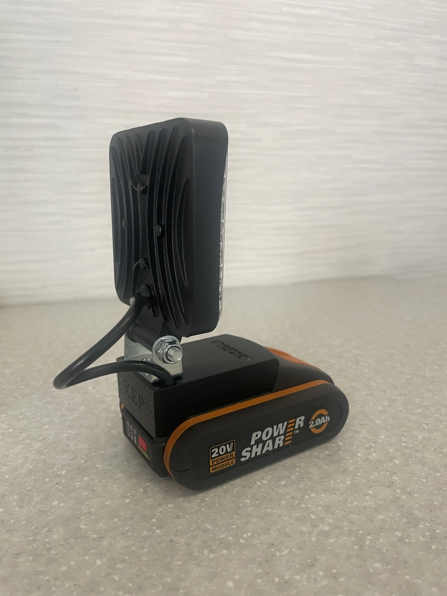 Фонарь для аккумулятора worx 18v - миниатюра 4