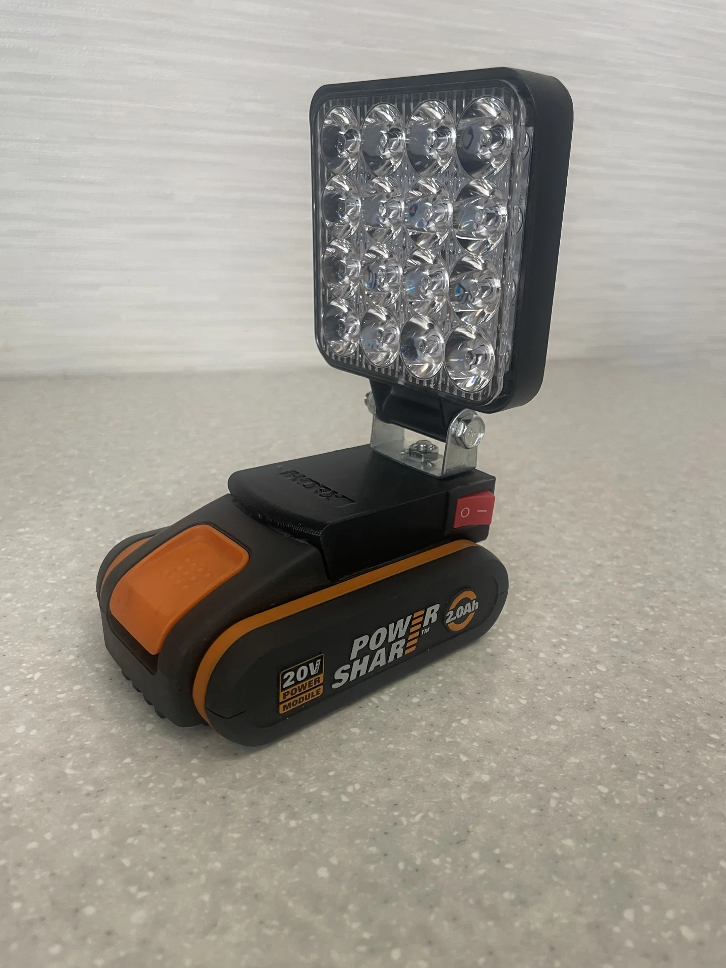 Фонарь для аккумулятора worx 18v - миниатюра 5