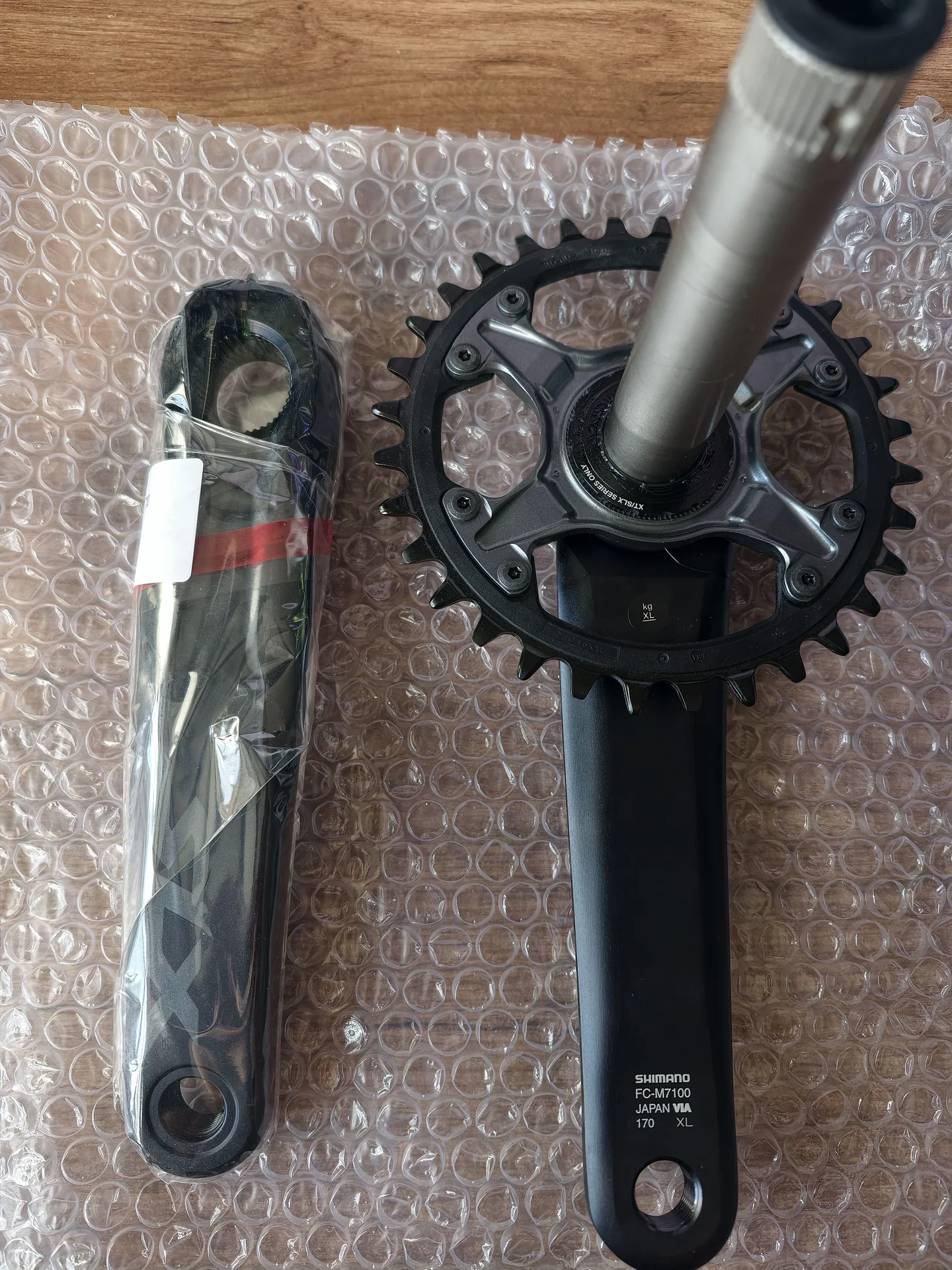 Шатуны Shimano FC-M7100 32T 170 - миниатюра 2