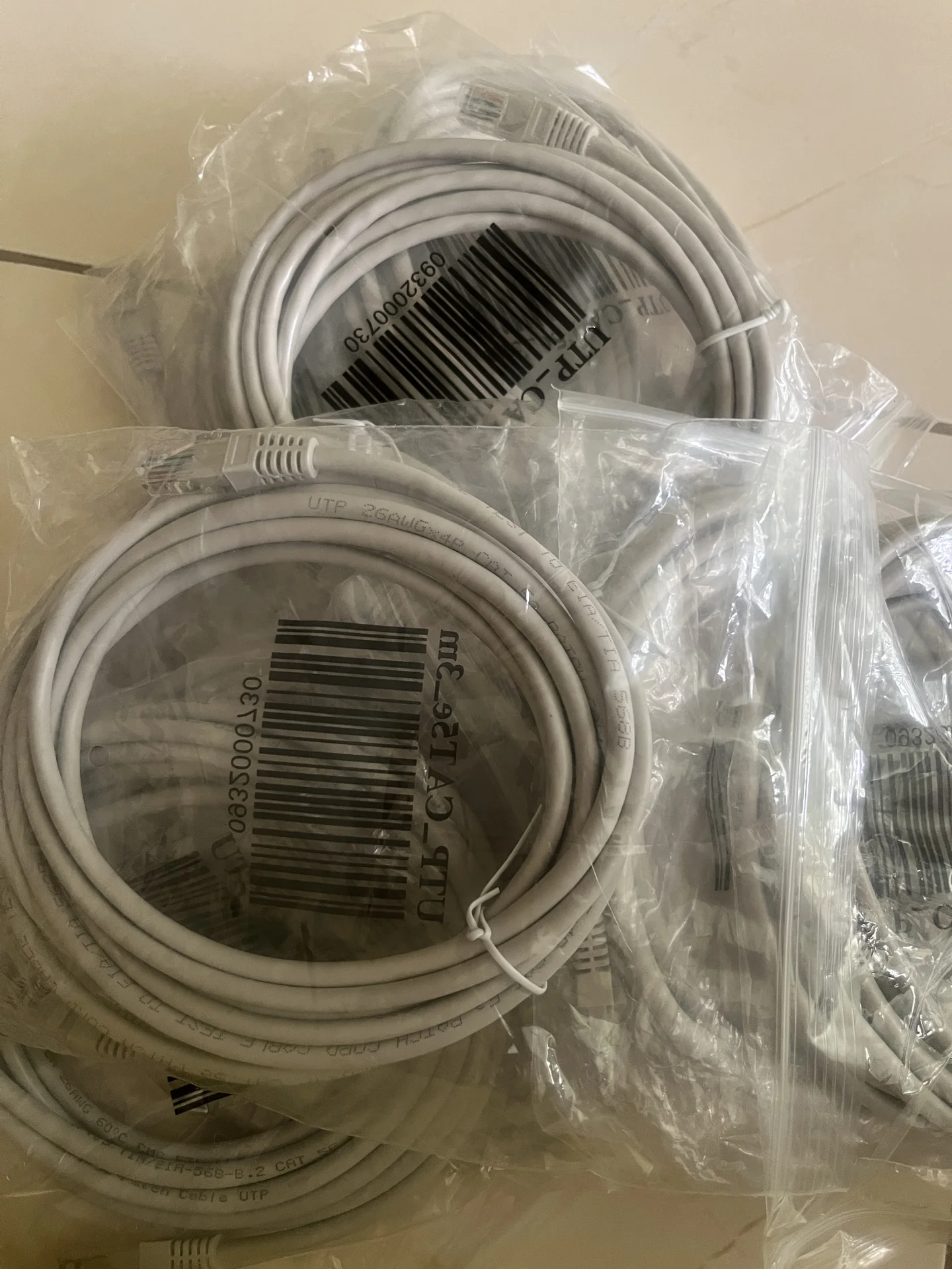 Пачкорд кабель UTP CAT 5Е - пакет 10 шт - миниатюра 3