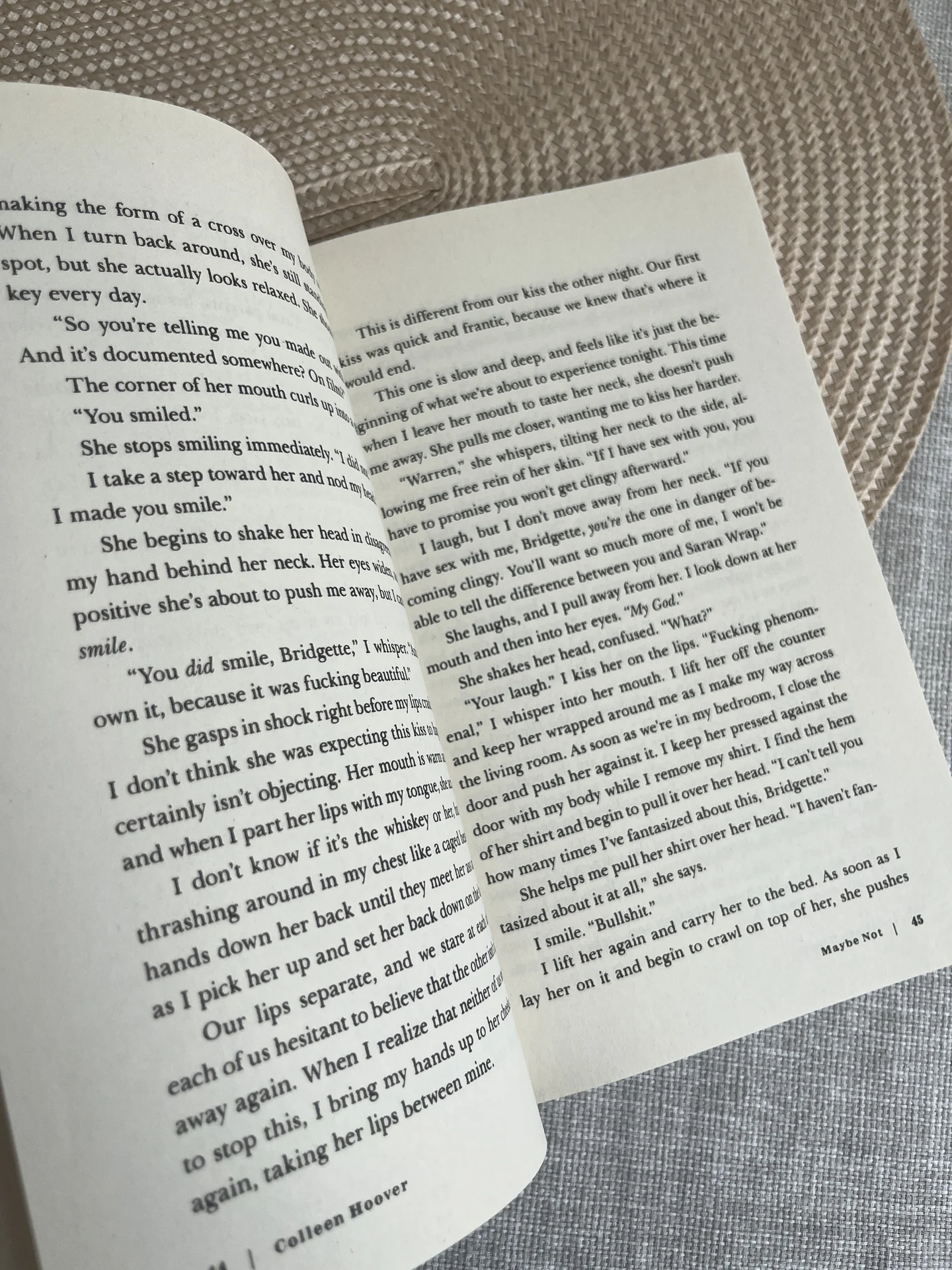 Maybe Not Colleen Hoover Книга на английском - миниатюра 4