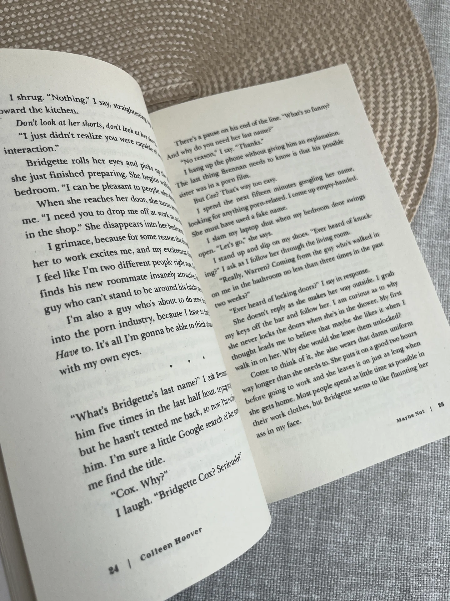Maybe Not Colleen Hoover Книга на английском - миниатюра 5