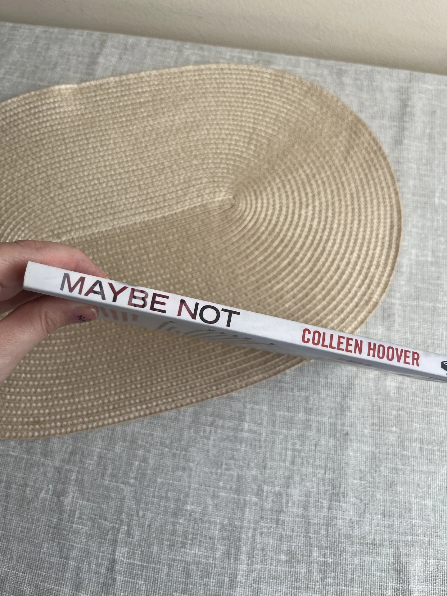 Maybe Not Colleen Hoover Книга на английском - миниатюра 8